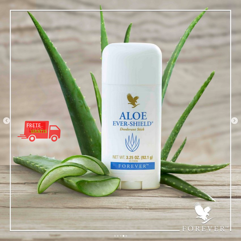 Desodorante Natural de Aloe Ever Shield Sem Alumínio